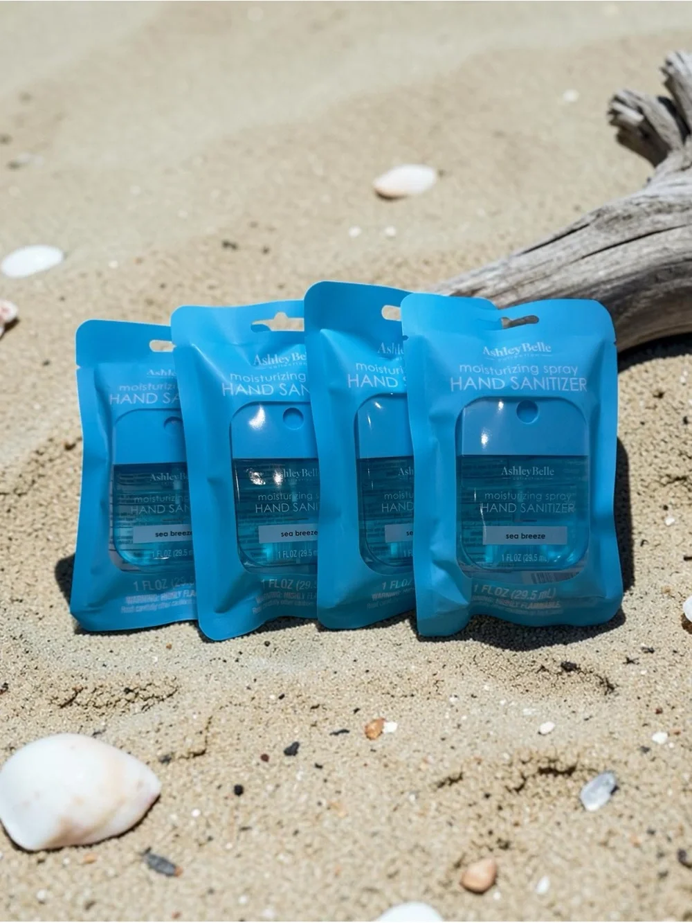 Sea Breeze Moisturizing Spray Hand Sanitizer - Blue